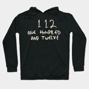 One Hundred And Twelve 112 Hoodie